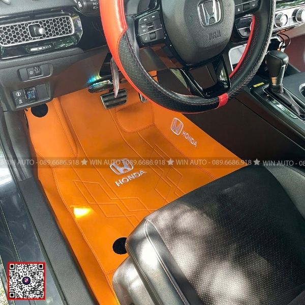 Thảm lót sàn 360 Fiber xe Honda Civic - Ảnh 2