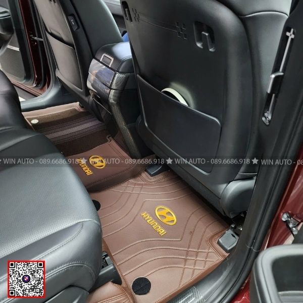 Thảm lót sàn 360 Fiber xe Hyundai Santafe - Ảnh 3