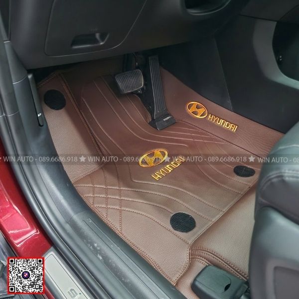 Thảm lót sàn 360 Fiber xe Hyundai Santafe