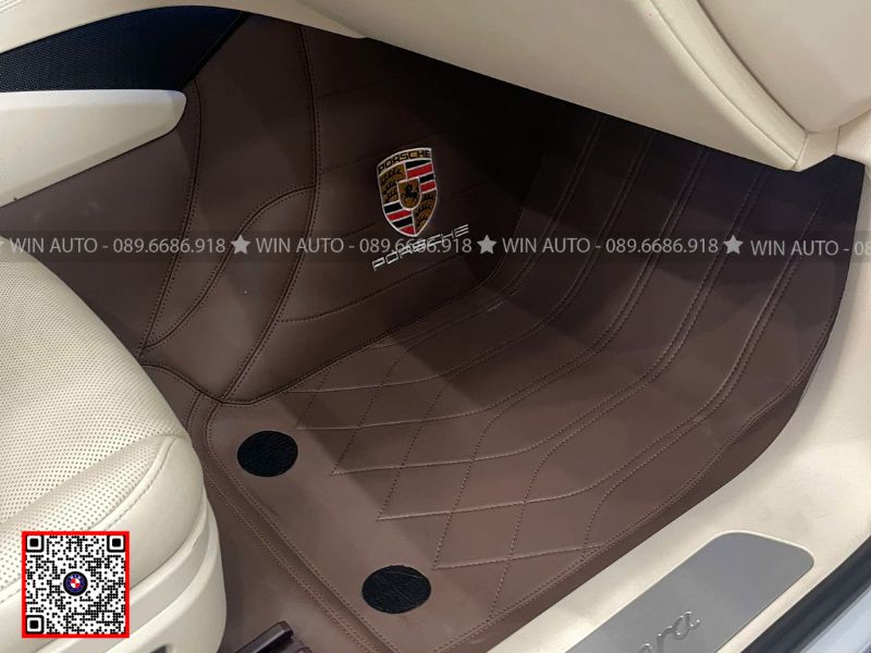 Thảm lót sàn 360 độ Fiber xe Porsche