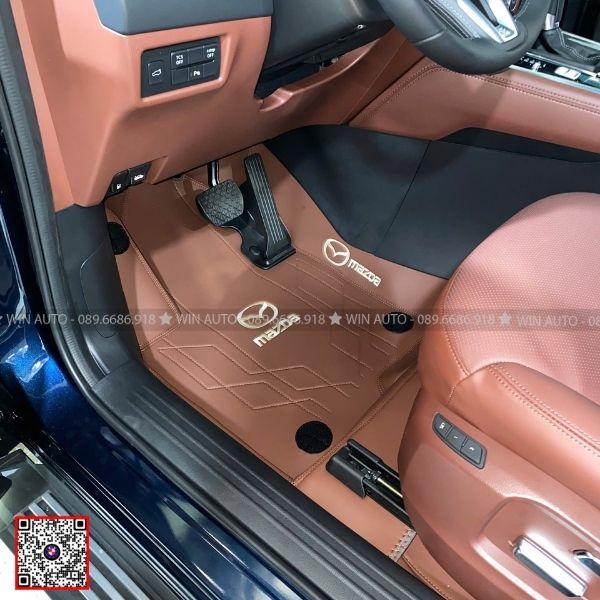 Thảm lót sàn 360 Fiber xe Mazda CX8 - Ảnh 11