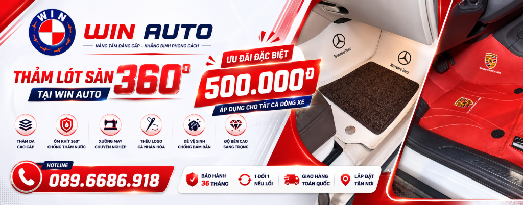 banner khuyến mãi Win Auto
