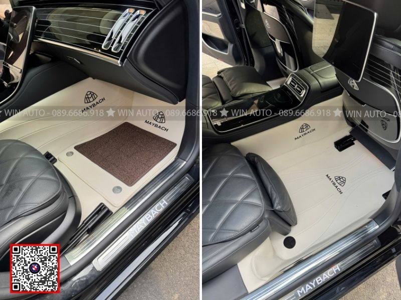 Thảm lót sàn 360 độ xe Maybach
