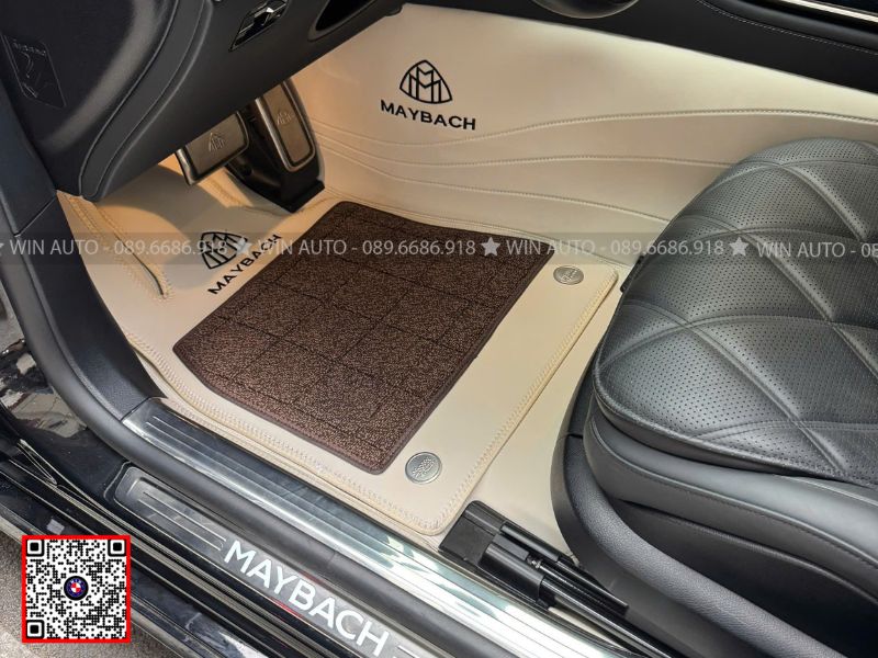Thảm da full sàn (thảm 360 độ) tại Win Auto
