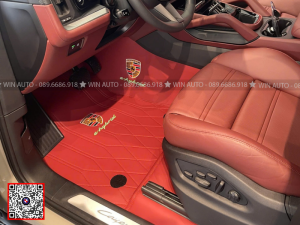 Thảm da 360 độ ôm form trên chiếc hạng sang Porsche