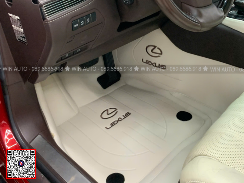 Thảm da 360 trên xe Lexus