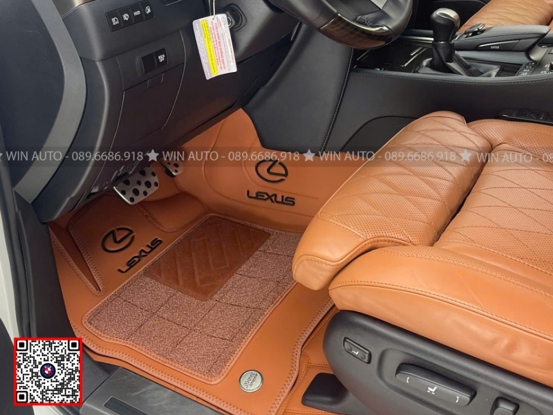 Thảm lót sàn da 360 xe Lexus